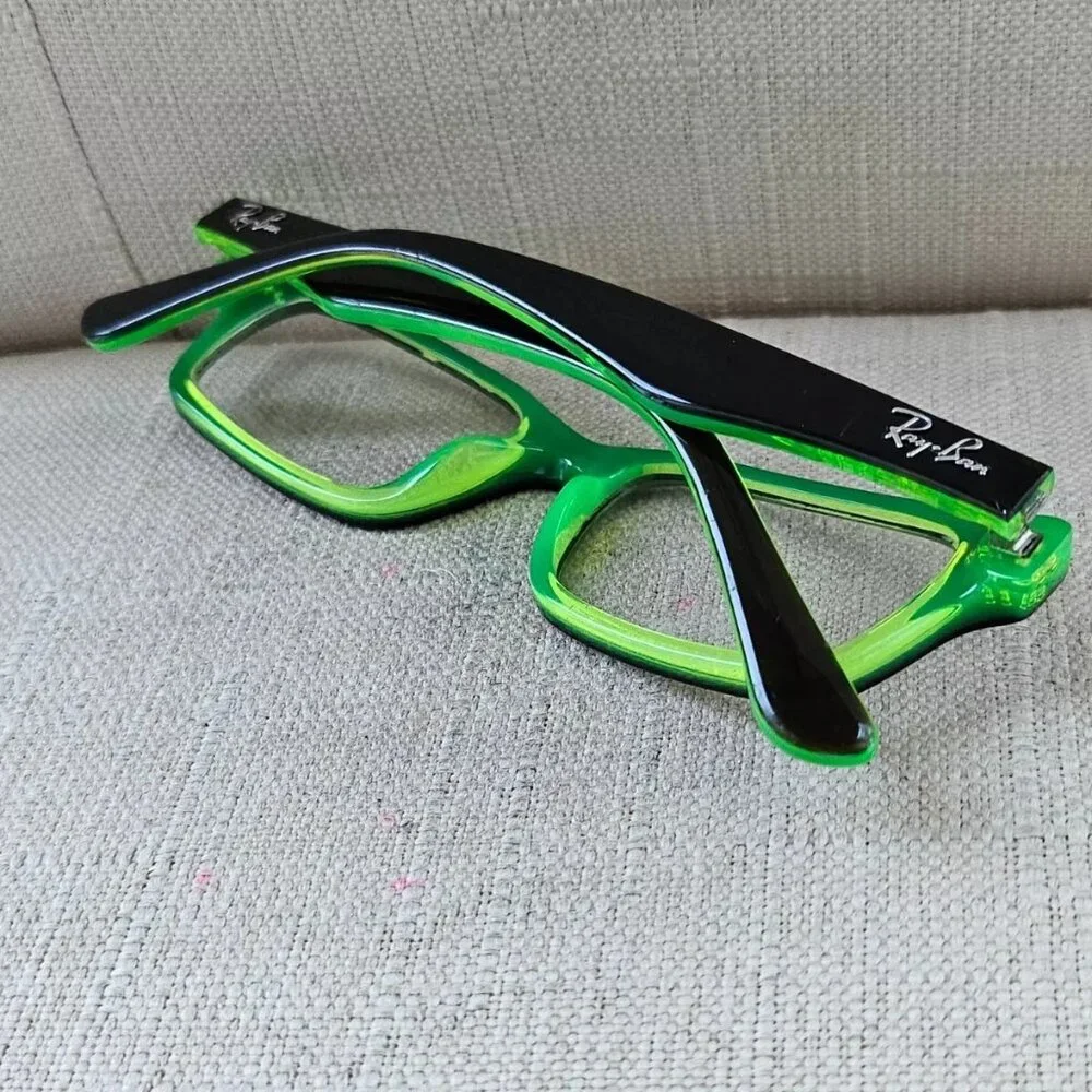 Ray-Ban Kids Youth Glasses Frame Black/Green RB1530 3665 46[]16 125 Eyeglasses